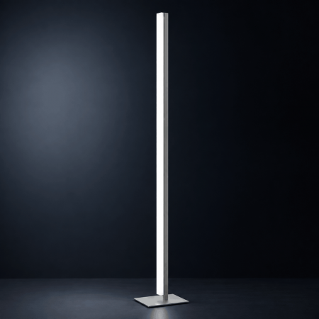 HELESTRA VENTA LED-Stehleuchte Mattnickel 31 W 2700 K Warmweiß 2690 lm dimmbar