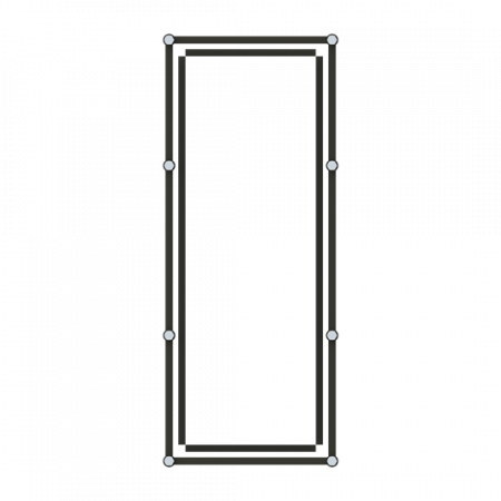 ABB PS833610 Verbindungsset 750x320 Vertikale oder horizontale Kombination