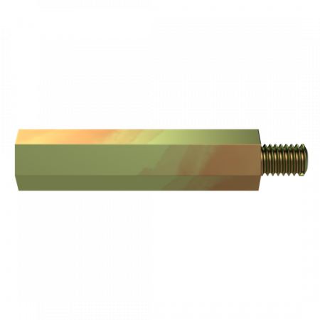 ABB PS811456 Distanzbolzen SW9 M6-M6 L45 Typ 2