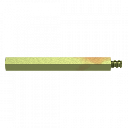 ABB ACC811460 Distanzbolzen SW9 M6-M6 L80 Typ 2
