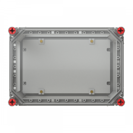 ABB VF32HT Gehäuse 320x220 transp. MPL Deckel durchsichtig mit ISO-MPL alle Seiten offen