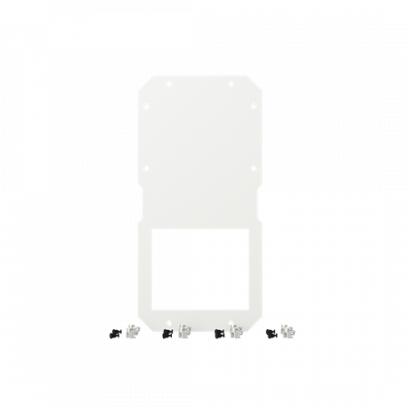 ABB VA-CP63V-XLP00 Abdeckplatte VMS63V für 2xNH00/8xE18/5xE27/4xE33