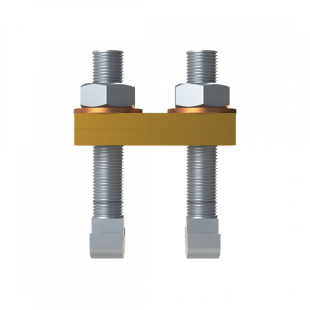 ABB VA-BC-P-400 CU-Verbindungslasche 400A für Parallelkupfer 2x20x5mm