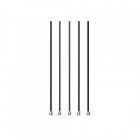 ABB VW-25 Kabelanschluss-Set 100A 50cm einseitig mit Kabelschuh M10 5 Stück = 1 Set