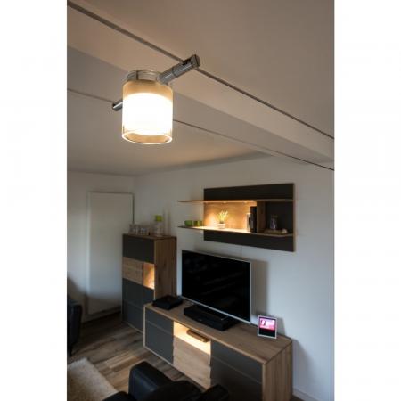 SLV 186352 Einspeiser für NV-Seilsystem, chrom, 2 Stk., max. 25A
