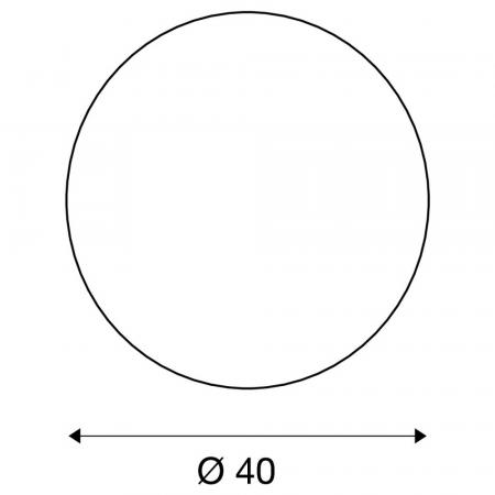 SLV 227220 ROTOBALL FLOOR LED Gartenkugel Outdoor silbergrau/weiss
