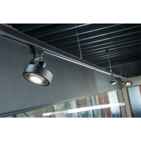 SLV 152610 KALU TRACK QPAR111 Leuchten- kopf, schwarz, inkl. 3P.-Adapter