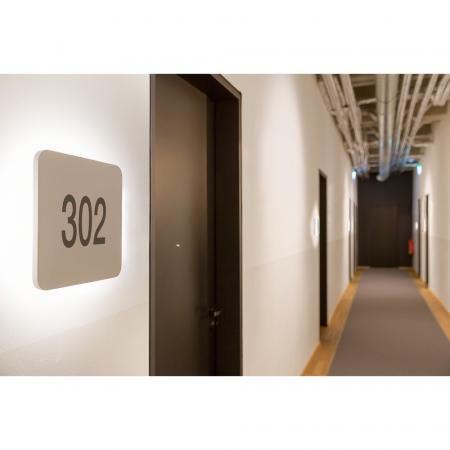 SLV 148019 PLASTRA SQUARE Wandleuchte, eckig, weisser Gips, 48 LED, 3000K