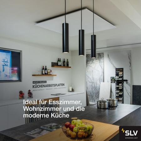 SLV 151850 ENOLA_B Pendelleuchte GU10 schwarz  A++
