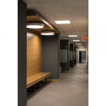 SLV 135124 MEDO 60 LED Deckenleuchte 6W 3000K silbergrau