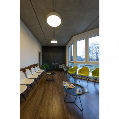 SLV 135124 MEDO 60 LED Deckenleuchte 6W 3000K silbergrau