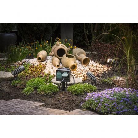 SLV 227505 SYNA LED Erdspiessleuchte IP55 8,6W 3000K anthrazit