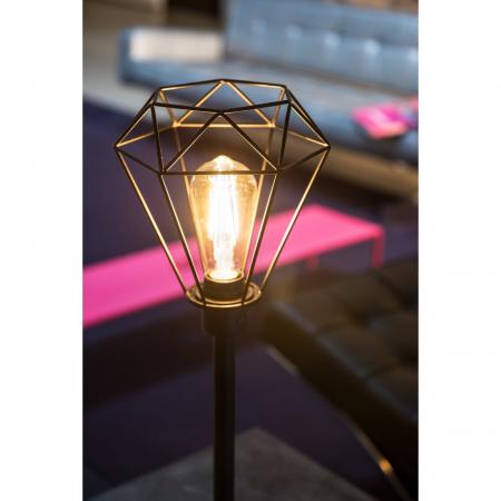 SLV 155780 SOPRANA TL-2 Tischleuchte ohne Schirm schwarz