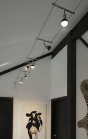 SLV 186350 EINSPEISER, für TENSEO Niedervolt-Seilsystem, schwarz, 2 Stück