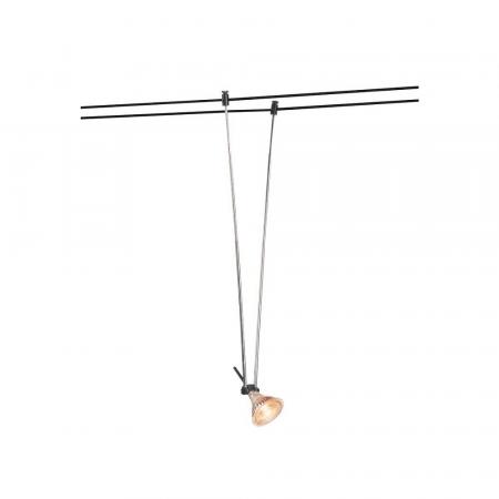 SLV 139080 TELESKOP Seilleuchte für TENSEO Niedervolt-Seilsystem schwarz