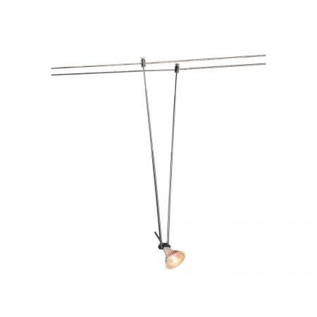 SLV 139082 TELESKOP Seilleuchte für TENSEO Niedervolt-Seilsystem chrom