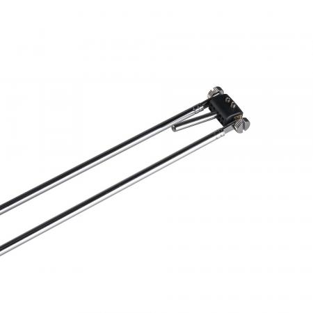 SLV 139082 TELESKOP Seilleuchte für TENSEO Niedervolt-Seilsystem chrom