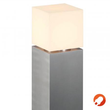 SLV 1000345 SQUARE POLE 60 Wegeleuchte Edelstahl gebürstet IP44