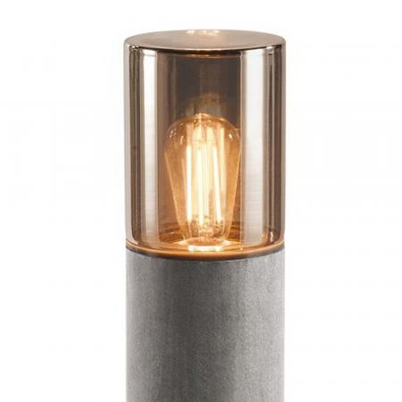 SLV 1000665 LISENNE POLE Wege- und Terrassenleuchte in grau 40cm hoch IP54