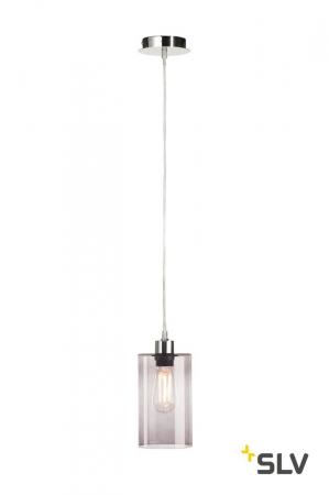 SLV 1000773 FENDA, Glasleuchtenschirm, Rauchglas