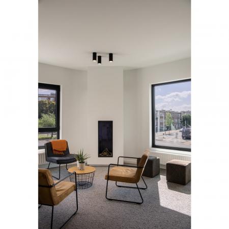 SLV 1000807 ANELA LED Deckenleuchte, schwarz, 3000K warmweiß dimmbar