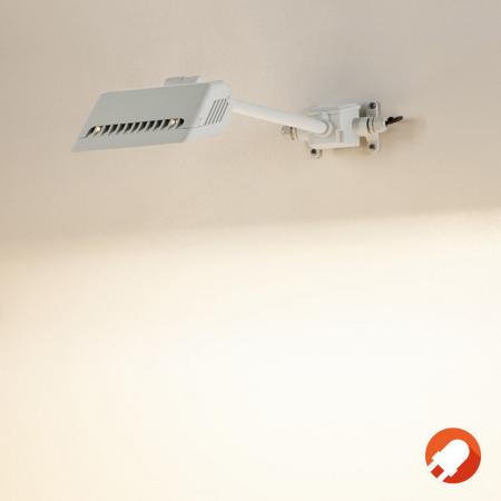 SLV 1000881 TODAY LED Outdoor Displayleuchte Schilderleuchte weiss IP65 warmweisse LED