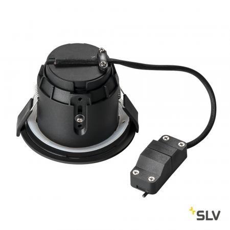 SLV 1001930 VARU QPAR51 DL Outdoor Deckeneinbauleuchte schwarz IP20/65