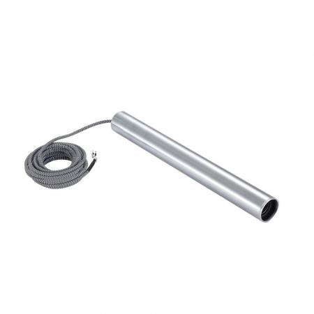 SLV 1002563 FITU PD E27 Indoor Pendelleuchte alu gebürstet 5m Kabel mit offenem Kabelende