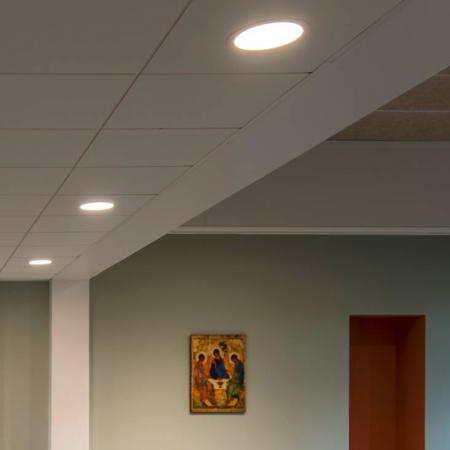 SLV 1003010 SENSER 24 LED Deckeneinbauleuchte rund weiß