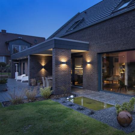 SLV 1003437 ENOLA SQUARE L single LED Außenwandleuchte anthrazit umschaltbare Farbtemperatur - hohe Farbwiedergabe