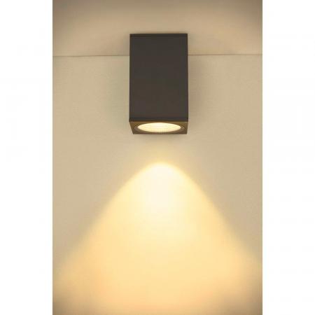 SLV 1003439 ENOLA SQUARE L Outdoor LED Deckenleuchte anthrazit umschaltbare Farbtemperatur