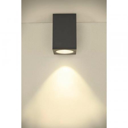 SLV 1003439 ENOLA SQUARE L Outdoor LED Deckenleuchte anthrazit umschaltbare Farbtemperatur