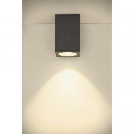 SLV 1003439 ENOLA SQUARE L Outdoor LED Deckenleuchte anthrazit umschaltbare Farbtemperatur