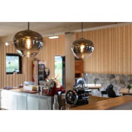 SLV 1003443 PANTILO CONVEX 29 Indoor Pendelleuchte E27 chrom