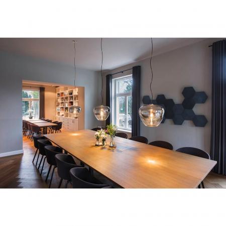 SLV 1003444 PANTILO CONVEX 40 Indoor Pendelleuchte E27 chrom