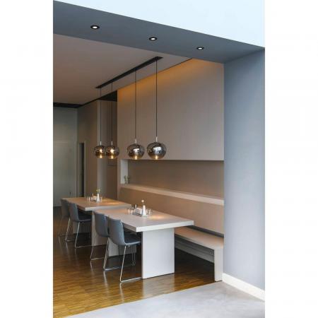 SLV 1003444 PANTILO CONVEX 40 Indoor Pendelleuchte E27 chrom