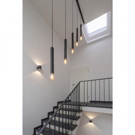 OCULUS UP/DOWN LED Wandleuchte in mattem schwarz Dim-to-Warm Dimmbarkeit SLV 1004670