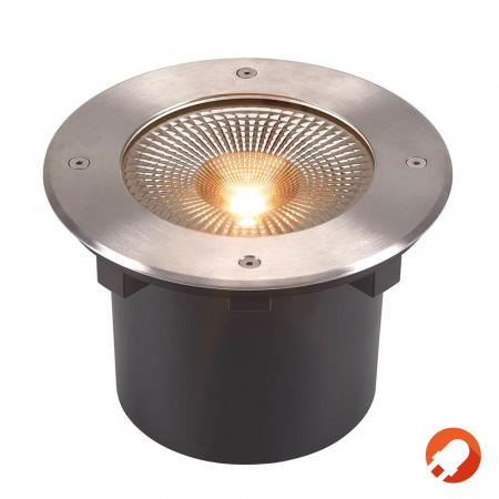 SLV 1006104 ROCCI 200 Runde Bodeneinbauleuchte schwarz