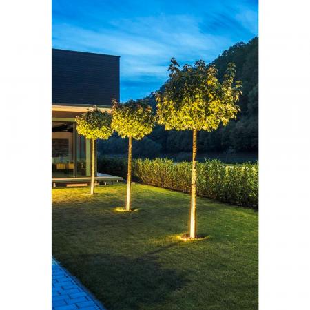 SLV 1006104 ROCCI 200 Runde Bodeneinbauleuchte schwarz