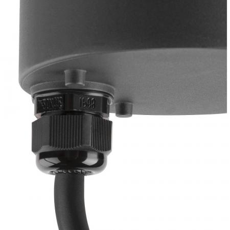 SLV 1006394 M-POL M Polehead Shader Leuchtenkopf anthrazit 19W 820/870lm 2700/3000K CRI90 DALI