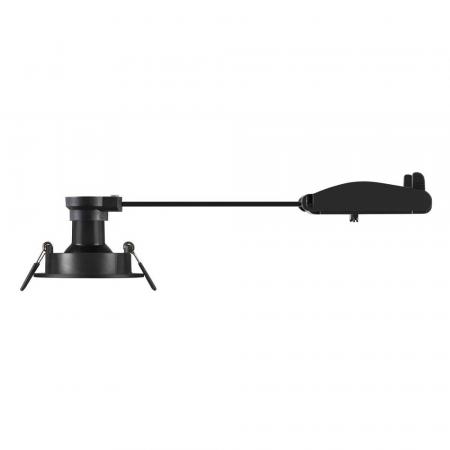 SLV 1007369 NEW TRIA 68 Deckeneinbauleuchte IP 20, schwarz, Einbau⌀ 68mm, Einbautiefe 65mm