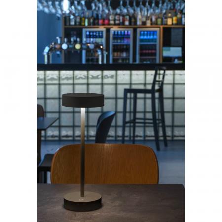 SLV 1007362 VINOLINA Tischleuchte Akku IP54 2700/3000K TOUCH schwarz