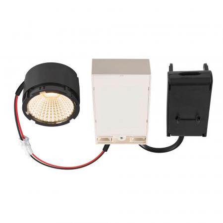 SLV 1007432 NEW TRIA® UNIVERSAL LED-Modul 2500/3000/4000K 60° PHASE schwarz – flexibles Einbaumodul für Grundbeleuchtung