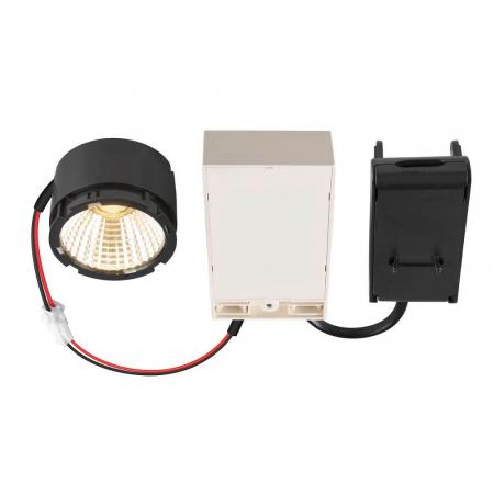 SLV 1007431 NEW TRIA® UNIVERSAL LED-Modul 2500/3000/4000K 38° PHASE schwarz – flexibles CCT Einbaumodul