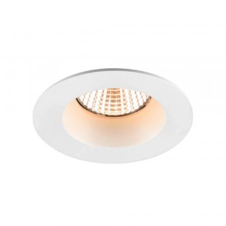 SLV 1007405 NEW TRIA 68 Deckeneinbauleuchte rund dimmbar 2700K warmweißes Licht, 38°, IP 20, in weiß ⌀68mm Einbautiefe 60mm CRI90 IP65