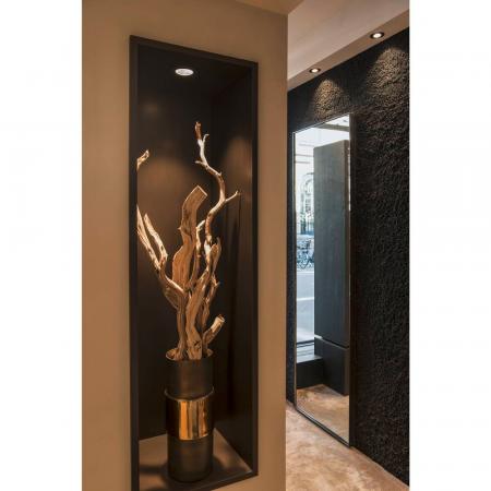 SLV 1007390 NEW TRIA 68 Deckeneinbauleuchte dimmbar 3000K warmweißes Licht, 38°, in schwarz ⌀68mm Einbautiefe 40mm CRI90 IP20