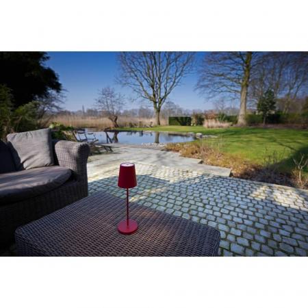 SLV 1007694 VINOLINA TWO Tischleuchte Akku IP65 2200/2700/3000K TOUCH rot