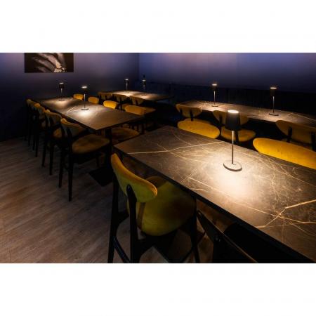 SLV 1007693 VINOLINA TWO Tischleuchte Akku IP65 2200/2700/3000K TOUCH schwarz