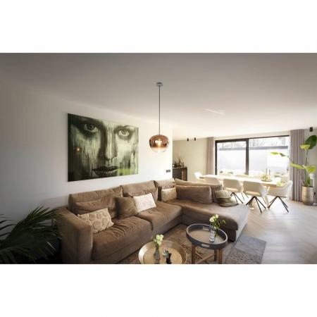 SLV 1007877 PANTILO CONVEX 40 Große Glas Pendelleuchte gold