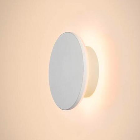 SLV 1007912 D-RING S Außen Wandleuchte weiß dimmbar & umschaltbare Farbtemperatur